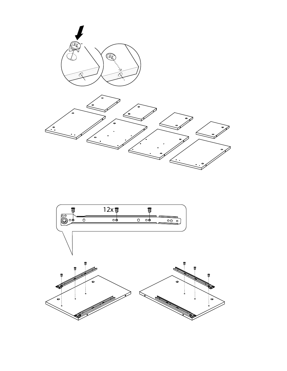 Nexera Element Collection - 56-inch TV Stand (430404) User Manual | Page 3 / 12