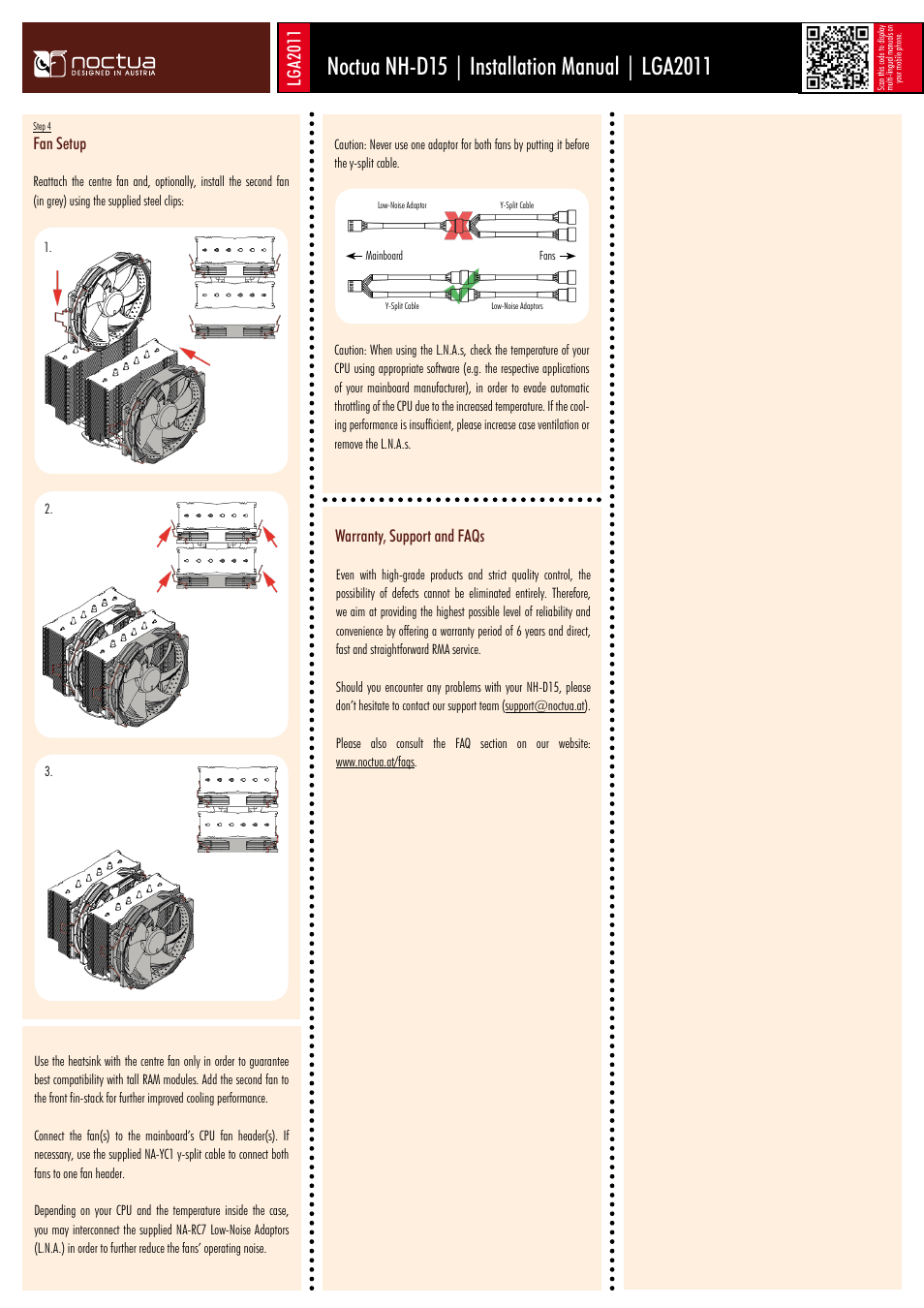 Lga 20 11 | Noctua NH-D15 User Manual | Page 4 / 6