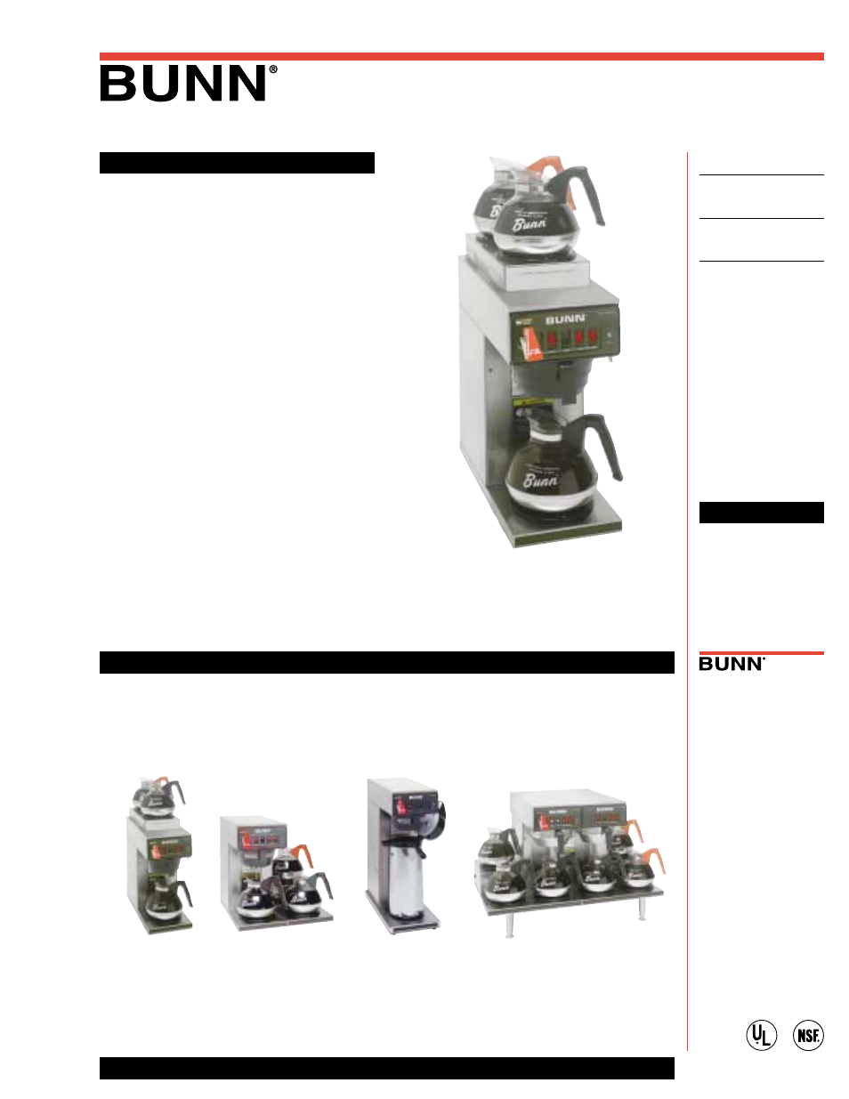Bunn AUTOMATIC CEZF15 User Manual | 2 pages