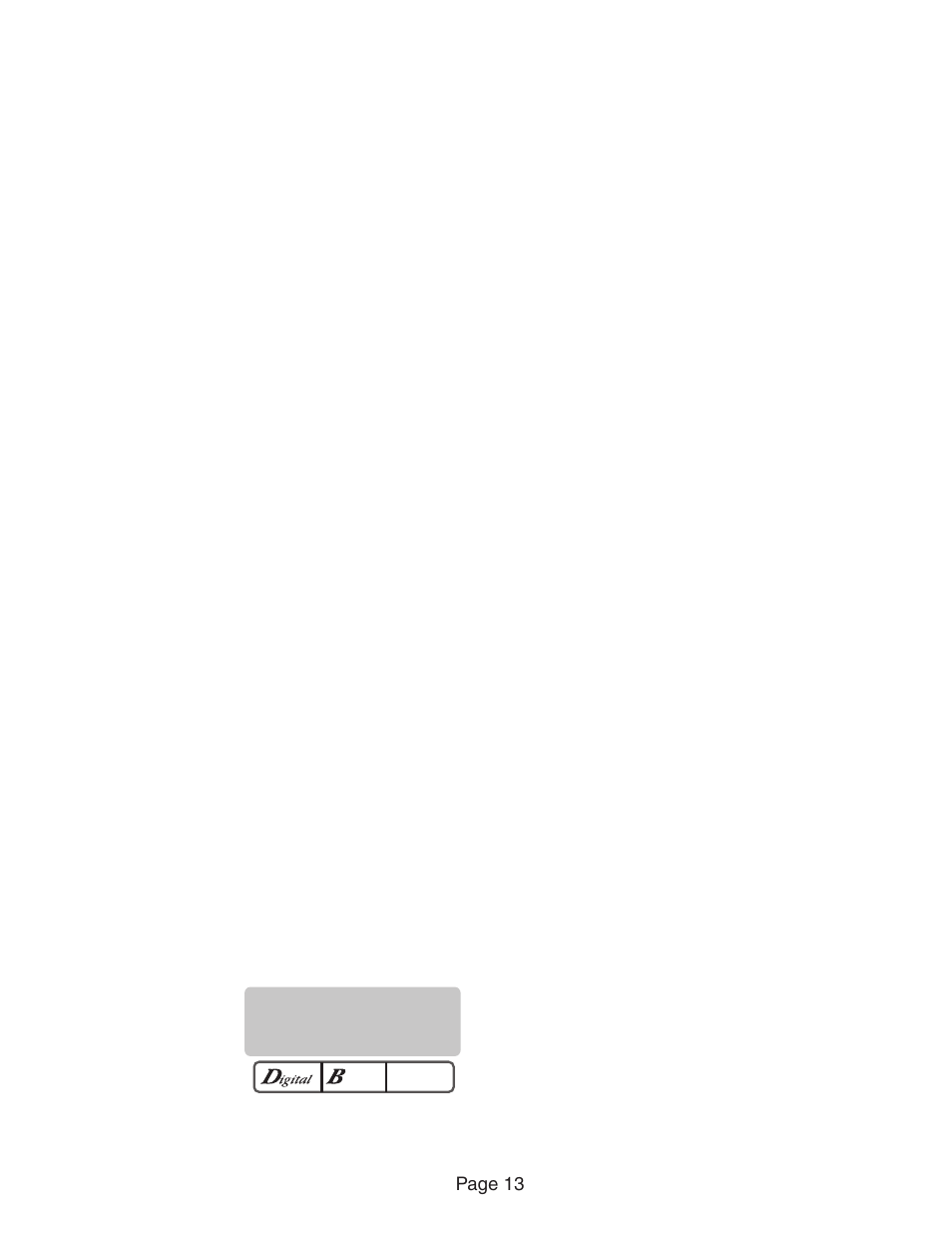 Bunn Axiom Series User Manual | Page 13 / 26