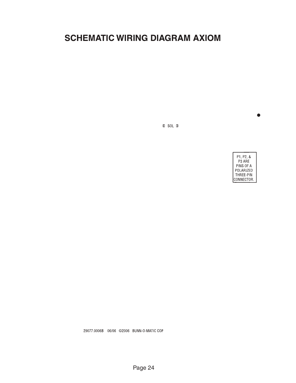 Bunn Axiom Series User Manual | Page 24 / 26