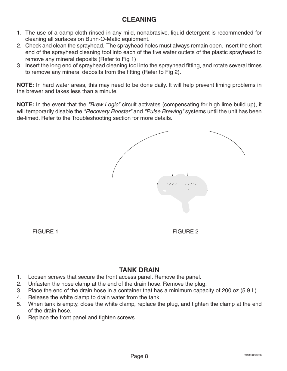 Bunn Axiom Series User Manual | Page 8 / 26
