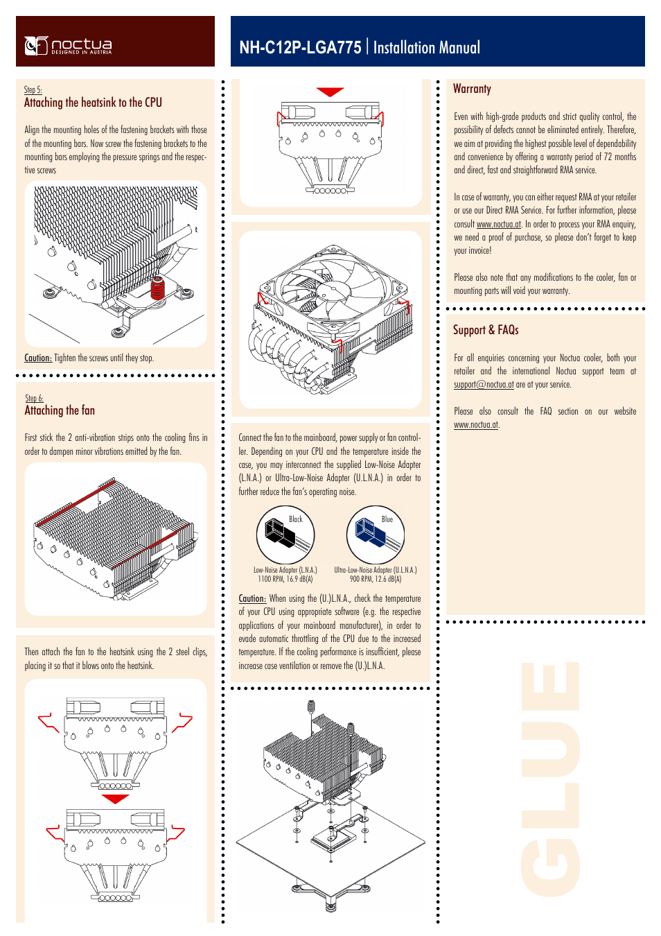 Noctua NH-C12P User Manual | Page 2 / 4