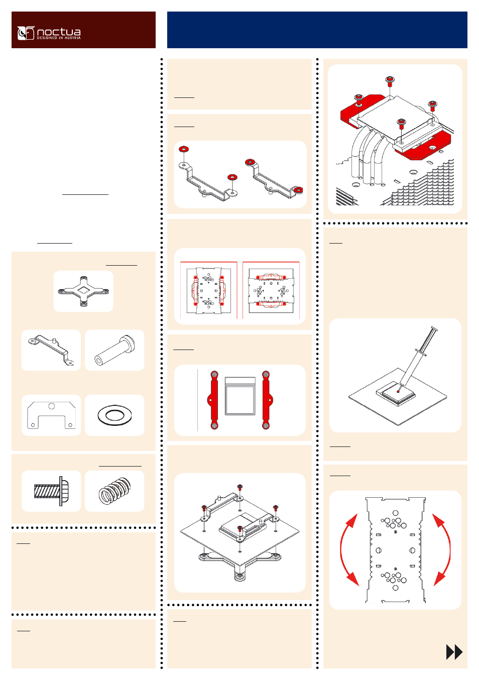 Noctua NH-U12P User Manual | 4 pages