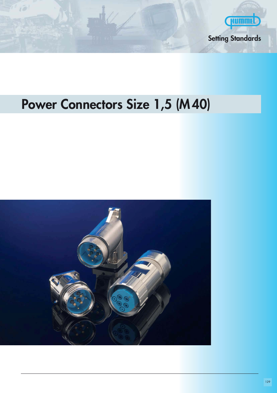 Northern Connectors Hummel M40 Circular Power Connectors User Manual | 20 pages