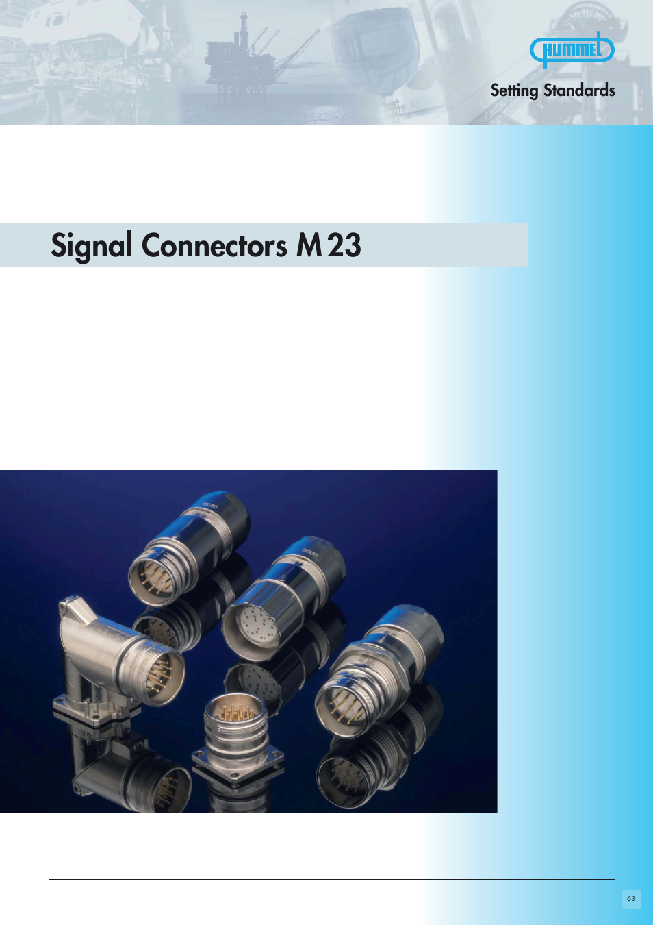 Northern Connectors Hummel M23-Signal - Circular Connectors User Manual | 32 pages