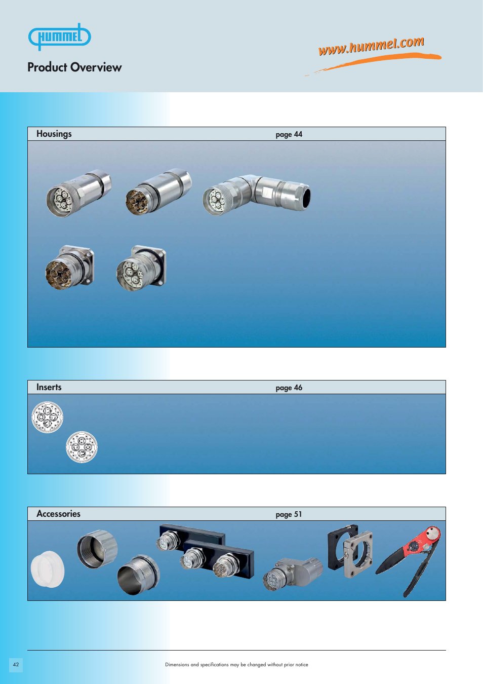 Product overview | Northern Connectors Hummel M23 Fast Ethernet PoE Circular Connectors User Manual | Page 2 / 12