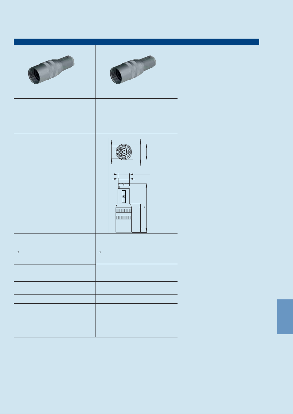 N6r em n11r em | Northern Connectors Hirschmann NR-Series Circular Connectors User Manual | Page 12 / 23