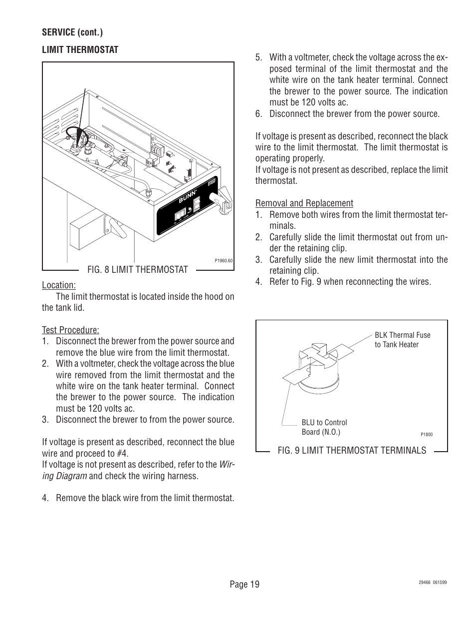 Bunn TWF-EZ User Manual | Page 19 / 26