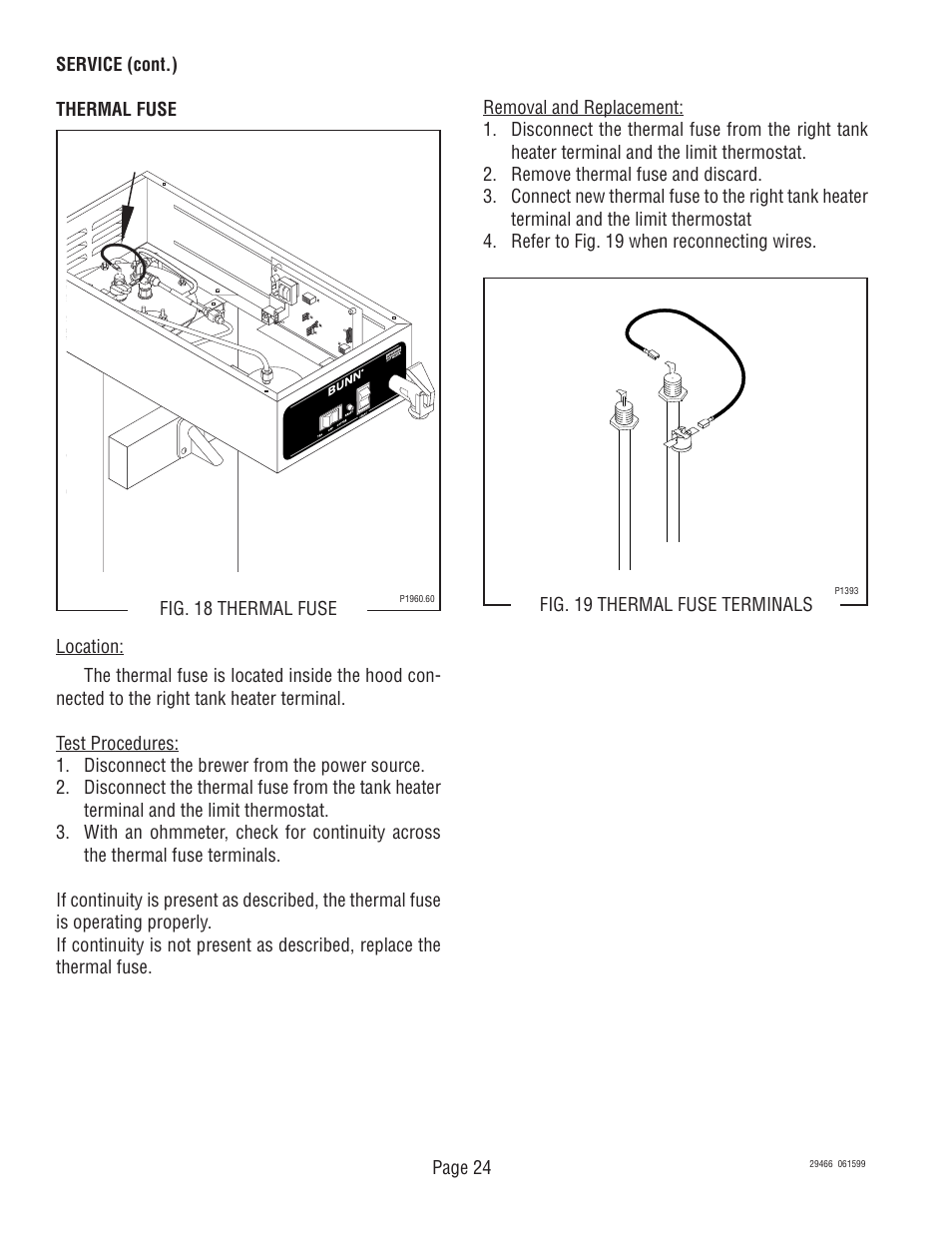 Bunn TWF-EZ User Manual | Page 24 / 26
