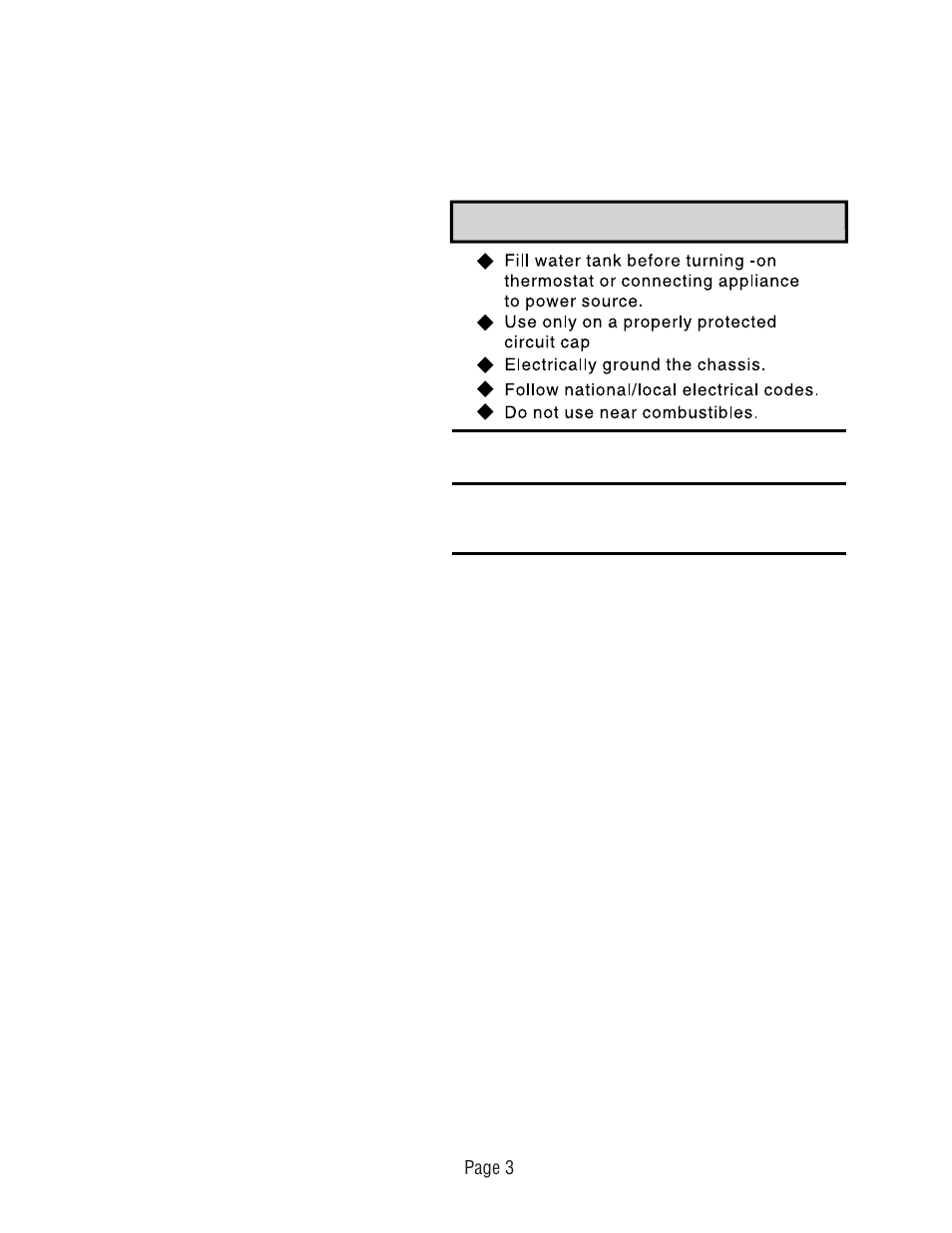 Bunn TWF-EZ User Manual | Page 3 / 26
