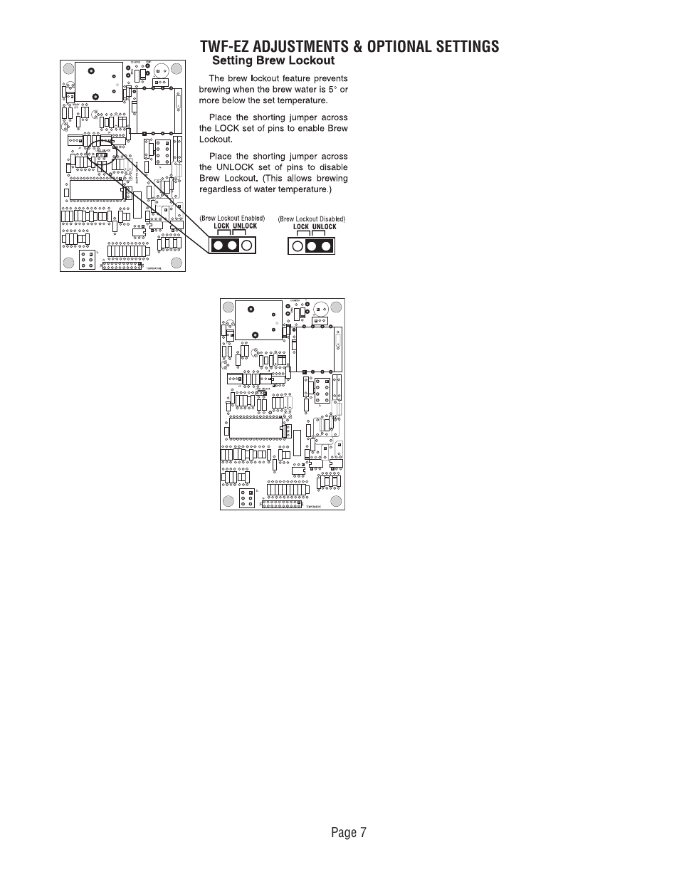 Bunn TWF-EZ User Manual | Page 7 / 26