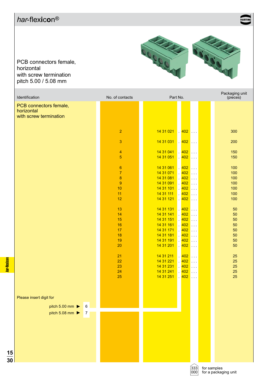 Northern Connectors Harting Har-flexicon Connectors User Manual | Page 31 / 34