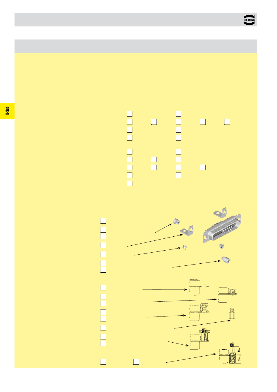 D-sub harting customer request form | Northern Connectors Harting D-sub Connectors, Housings & Accessories User Manual | Page 125 / 203