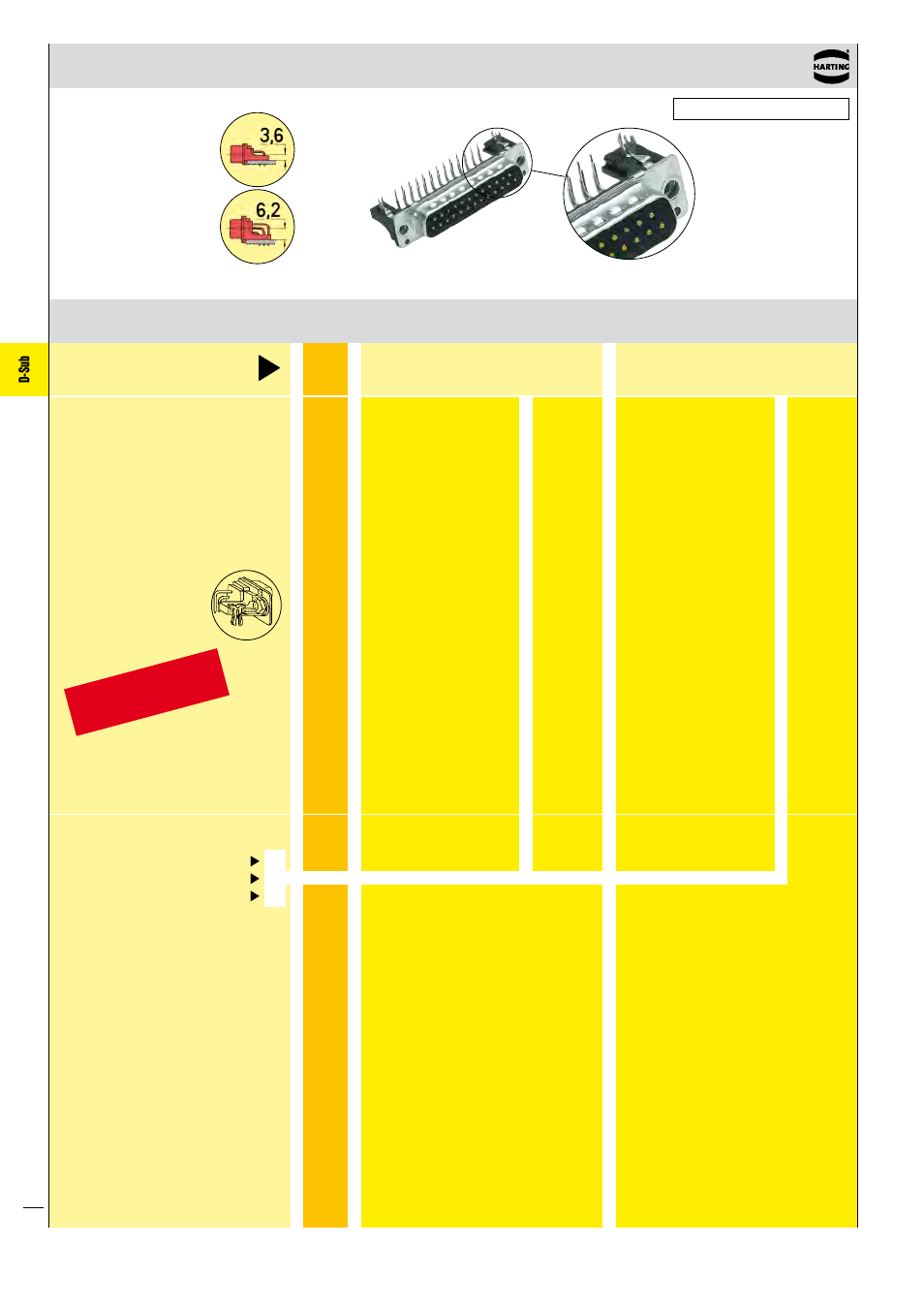 D-sub, Low-profile versions, Availab le on request | Northern Connectors Harting D-sub Connectors, Housings & Accessories User Manual | Page 19 / 203