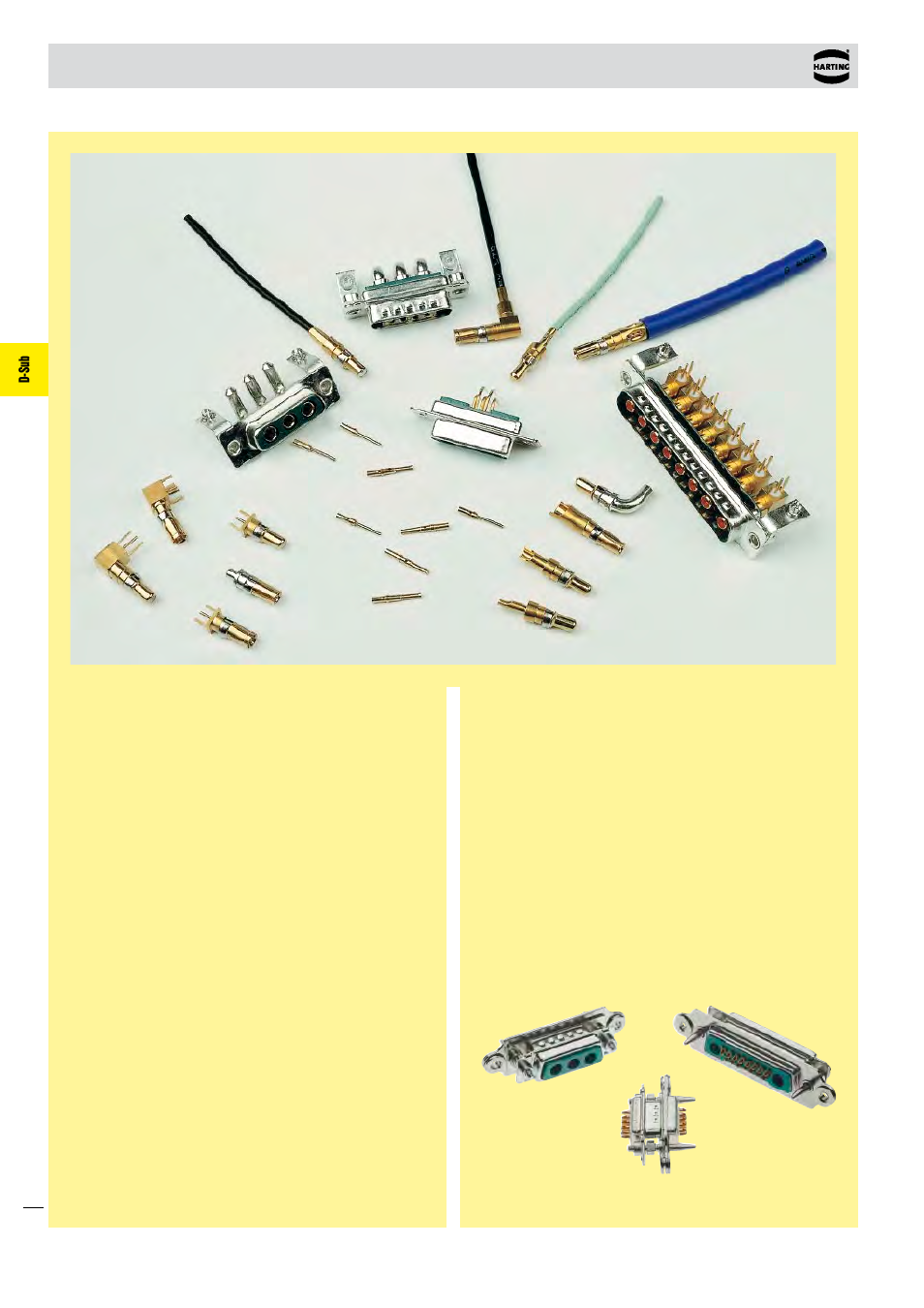 D-sub mixed connector system | Northern Connectors Harting D-sub Connectors, Housings & Accessories User Manual | Page 49 / 203