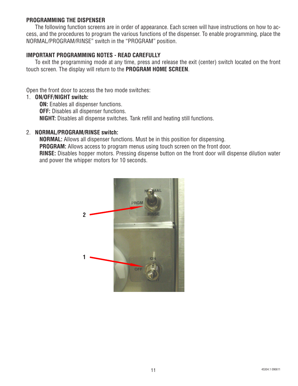 Bunn IMIX 14 User Manual | Page 11 / 17
