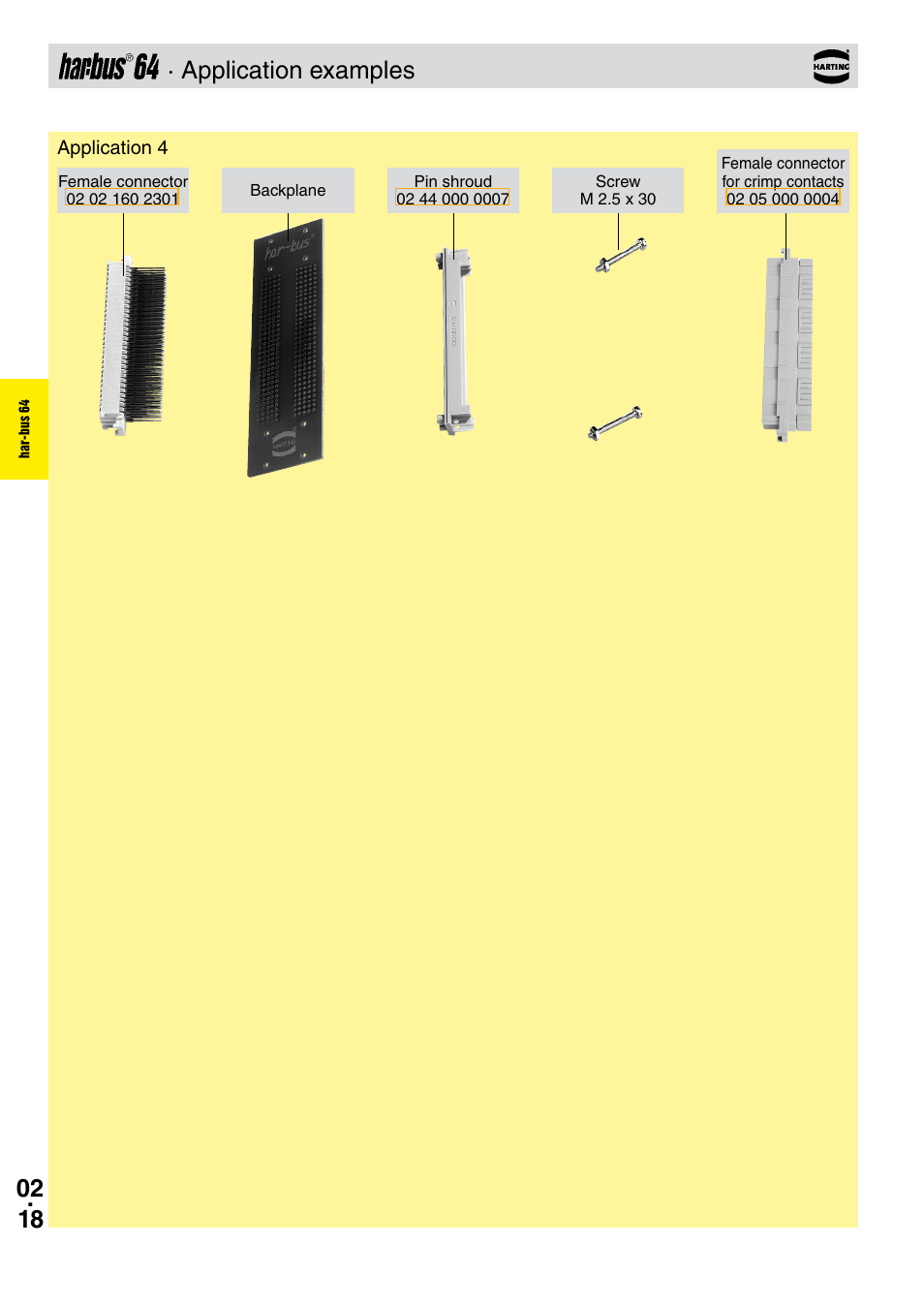 Application examples | Northern Connectors Harting DIN 41 612 Connectors User Manual | Page 108 / 223