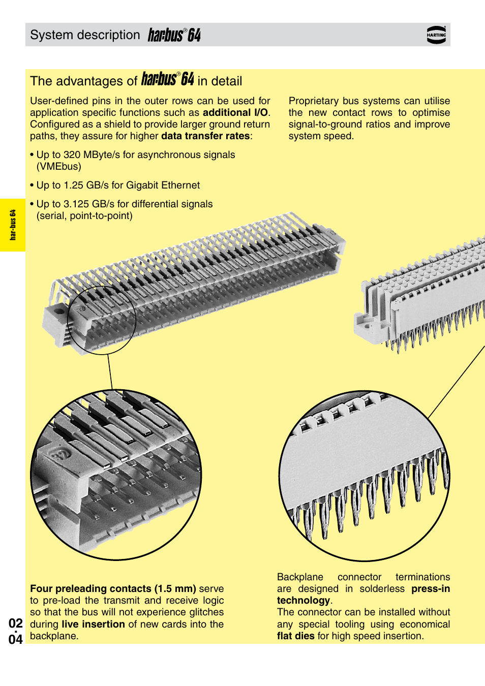 System description the advantages of in detail | Northern Connectors Harting DIN 41 612 Connectors User Manual | Page 96 / 223