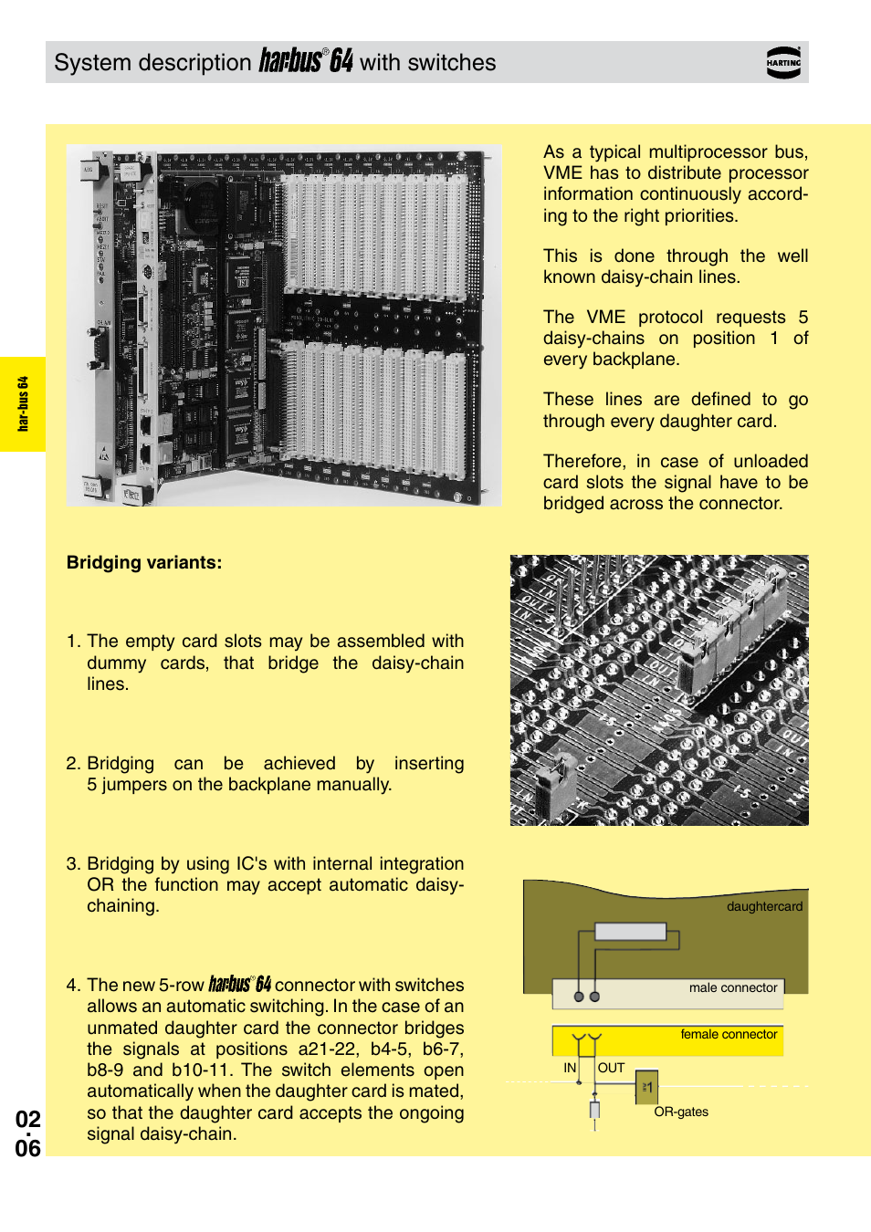 System description with switches | Northern Connectors Harting DIN 41 612 Connectors User Manual | Page 98 / 223