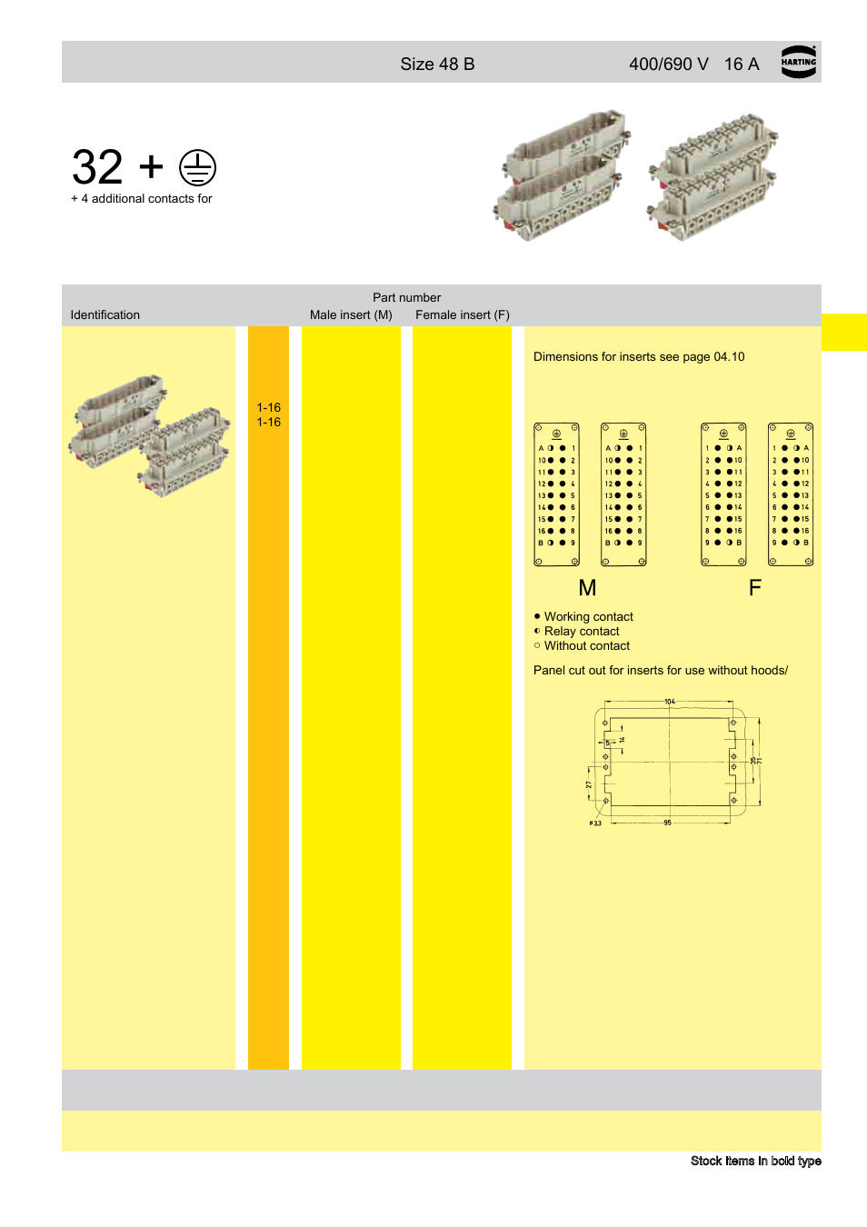 Han® 32 hv e, 32 hv e, Hoods/housings for han | Northern Connectors Harting HAN Industrial Rectangular Connectors User Manual | Page 109 / 536