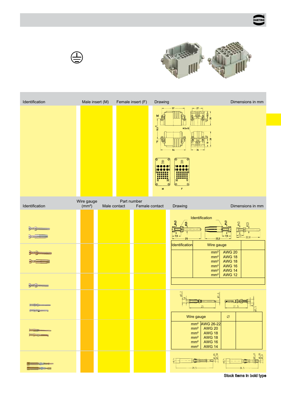 K 8/24 | Northern Connectors Harting HAN Industrial Rectangular Connectors User Manual | Page 117 / 536