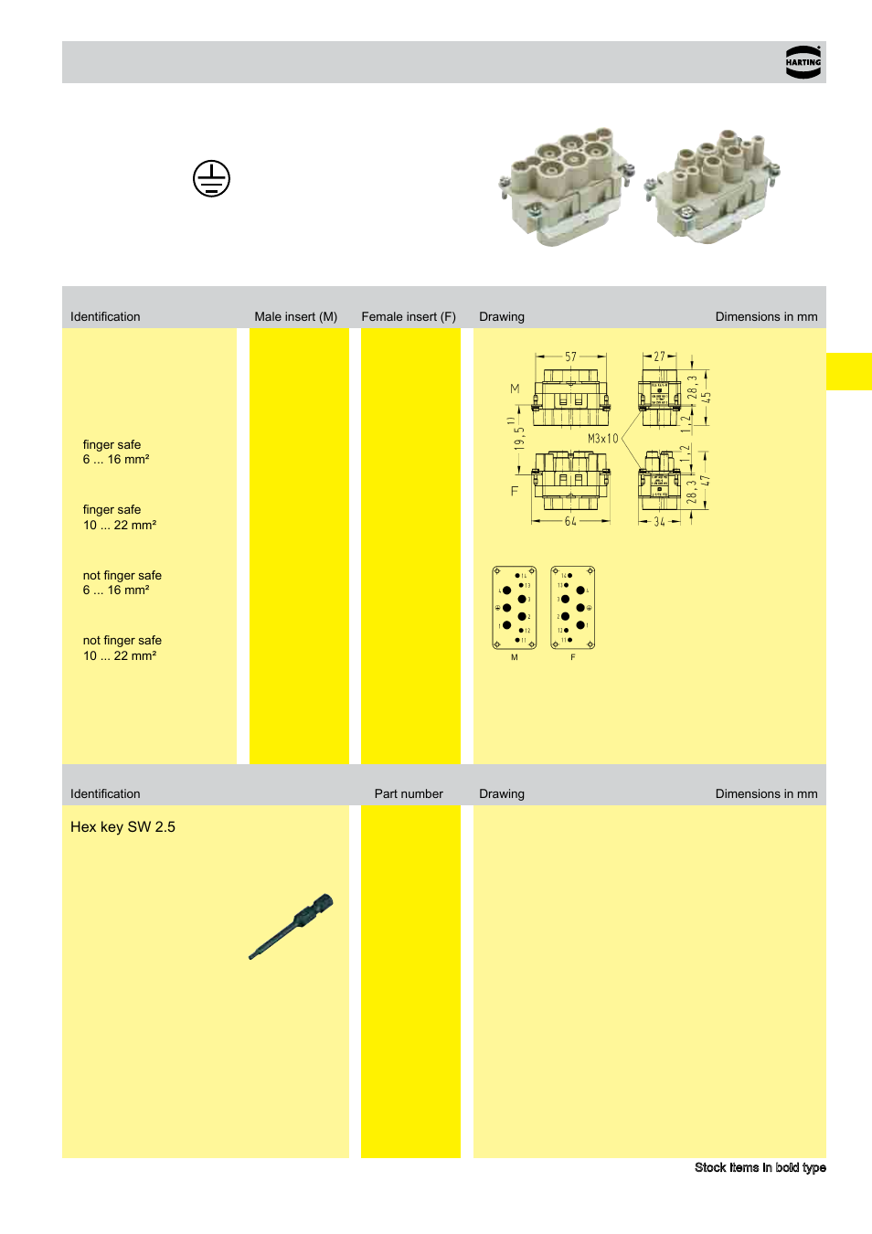 K 4/4 | Northern Connectors Harting HAN Industrial Rectangular Connectors User Manual | Page 119 / 536