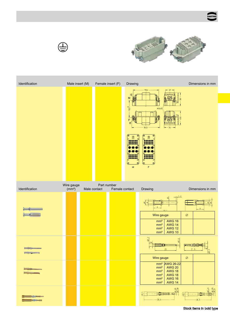 K 6/36 | Northern Connectors Harting HAN Industrial Rectangular Connectors User Manual | Page 125 / 536