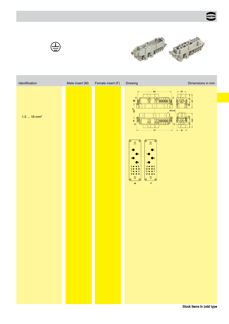 K 4/8 | Northern Connectors Harting HAN Industrial Rectangular Connectors User Manual | Page 129 / 536