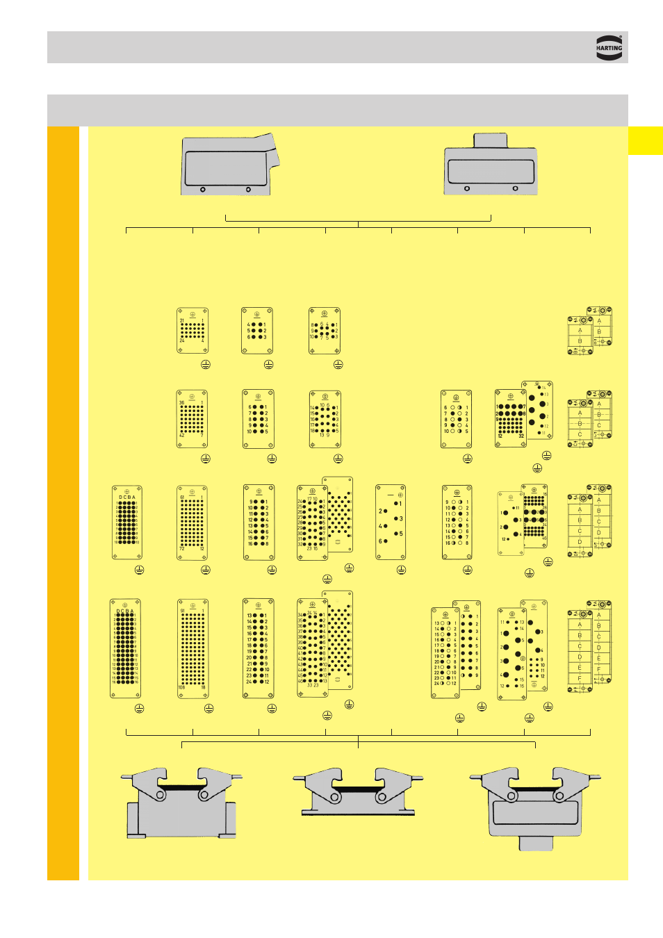 Summary han® – sizes b, Summary han, Sizes b | Northern Connectors Harting HAN Industrial Rectangular Connectors User Manual | Page 13 / 536