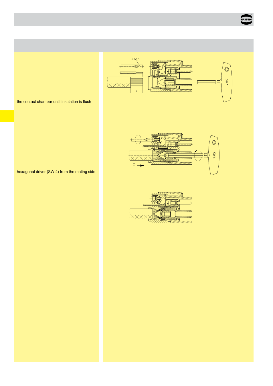 Assembly instructions, K 6/6 | Northern Connectors Harting HAN Industrial Rectangular Connectors User Manual | Page 136 / 536