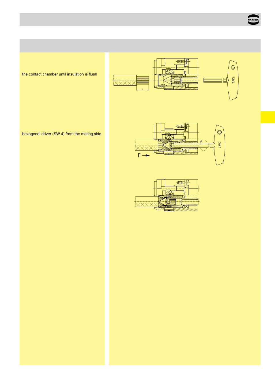 Assembly instructions, K 8/0 | Northern Connectors Harting HAN Industrial Rectangular Connectors User Manual | Page 137 / 536