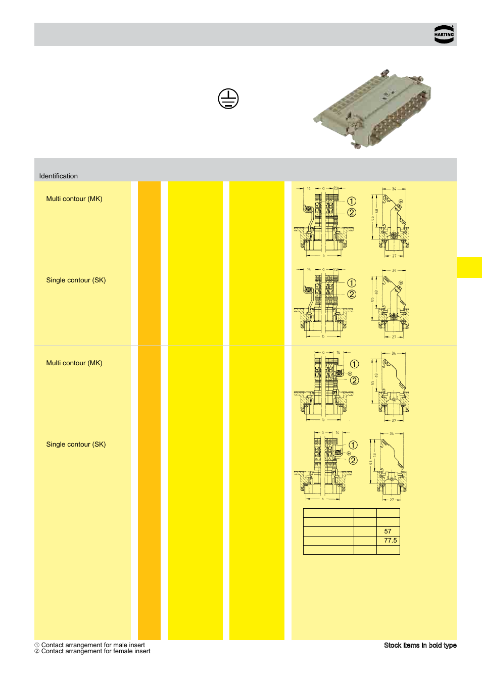 Han e® av, Han e | Northern Connectors Harting HAN Industrial Rectangular Connectors User Manual | Page 150 / 536