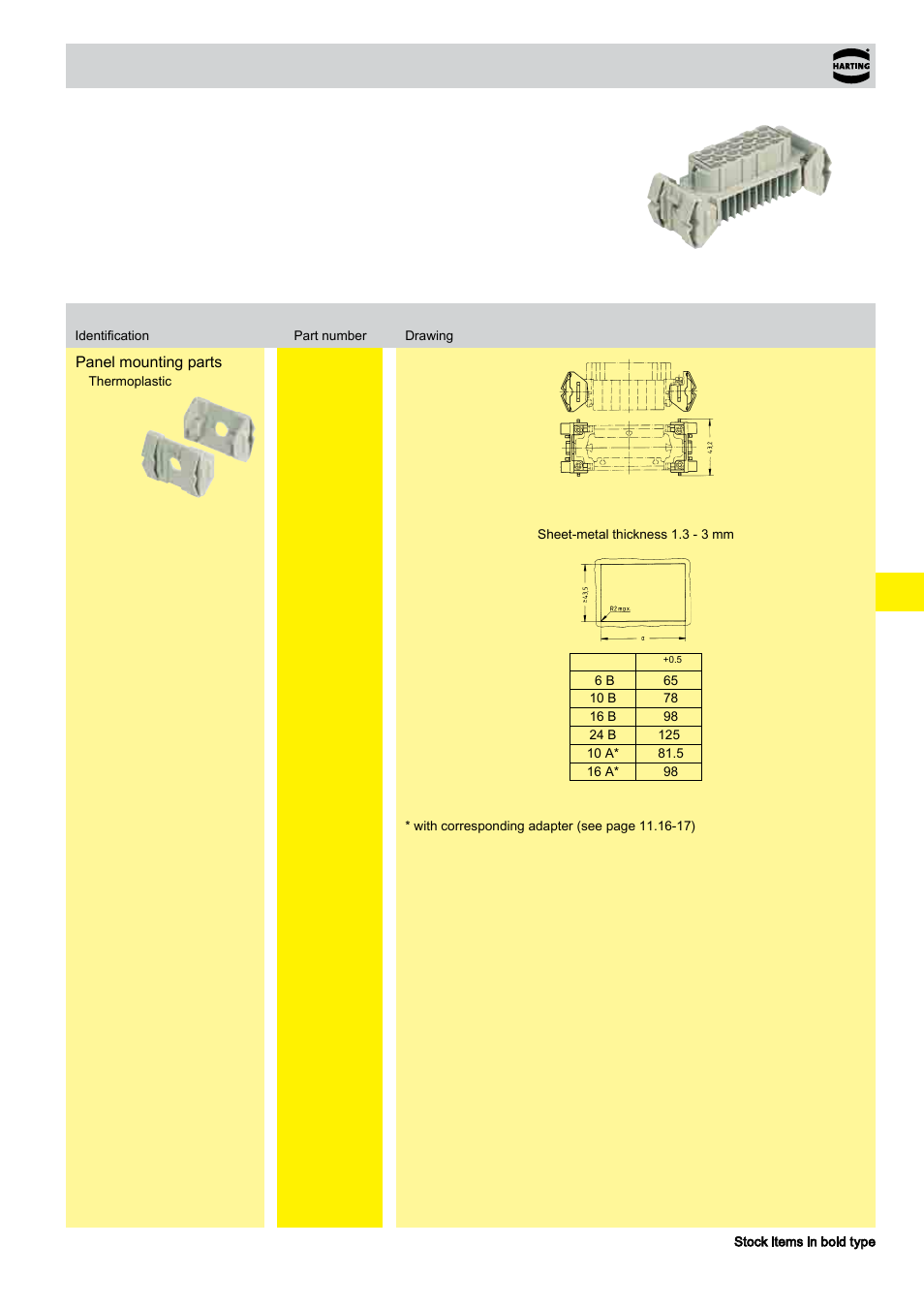 Han-snap | Northern Connectors Harting HAN Industrial Rectangular Connectors User Manual | Page 166 / 536