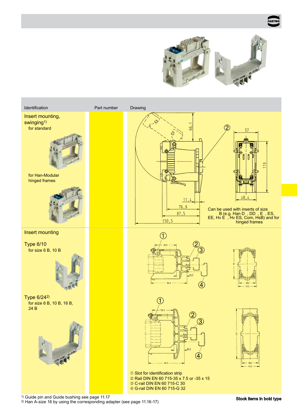 Han-snap | Northern Connectors Harting HAN Industrial Rectangular Connectors User Manual | Page 170 / 536