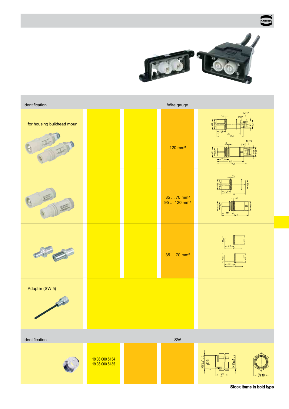 Hc modular 350, Modular high current connector system | Northern Connectors Harting HAN Industrial Rectangular Connectors User Manual | Page 238 / 536