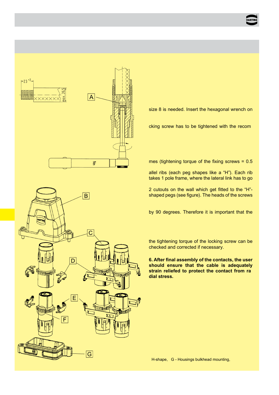 14 . 26 han, Hc modular 650 assembly instructions | Northern Connectors Harting HAN Industrial Rectangular Connectors User Manual | Page 253 / 536