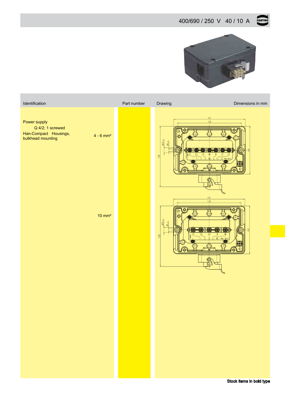 15 . 17 han-power | Northern Connectors Harting HAN Industrial Rectangular Connectors User Manual | Page 282 / 536