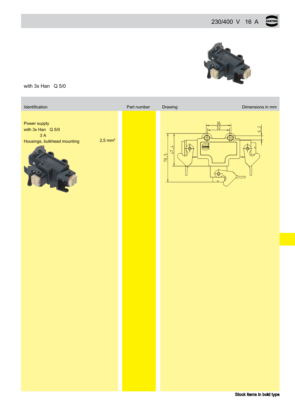 15 . 25 han-power | Northern Connectors Harting HAN Industrial Rectangular Connectors User Manual | Page 290 / 536