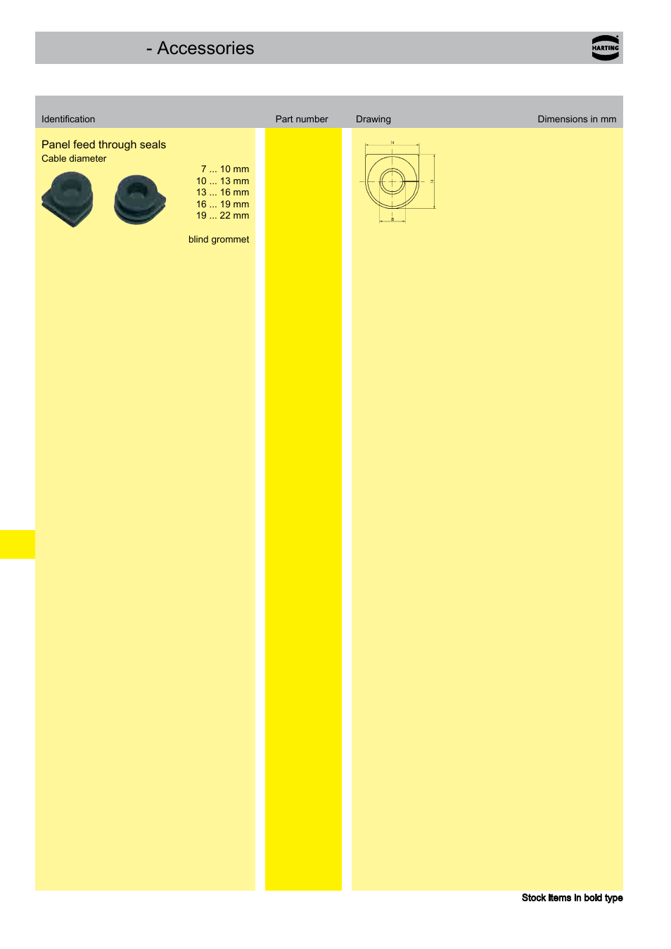 Han-power® accessories, Han-power, Accessories | Northern Connectors Harting HAN Industrial Rectangular Connectors User Manual | Page 291 / 536