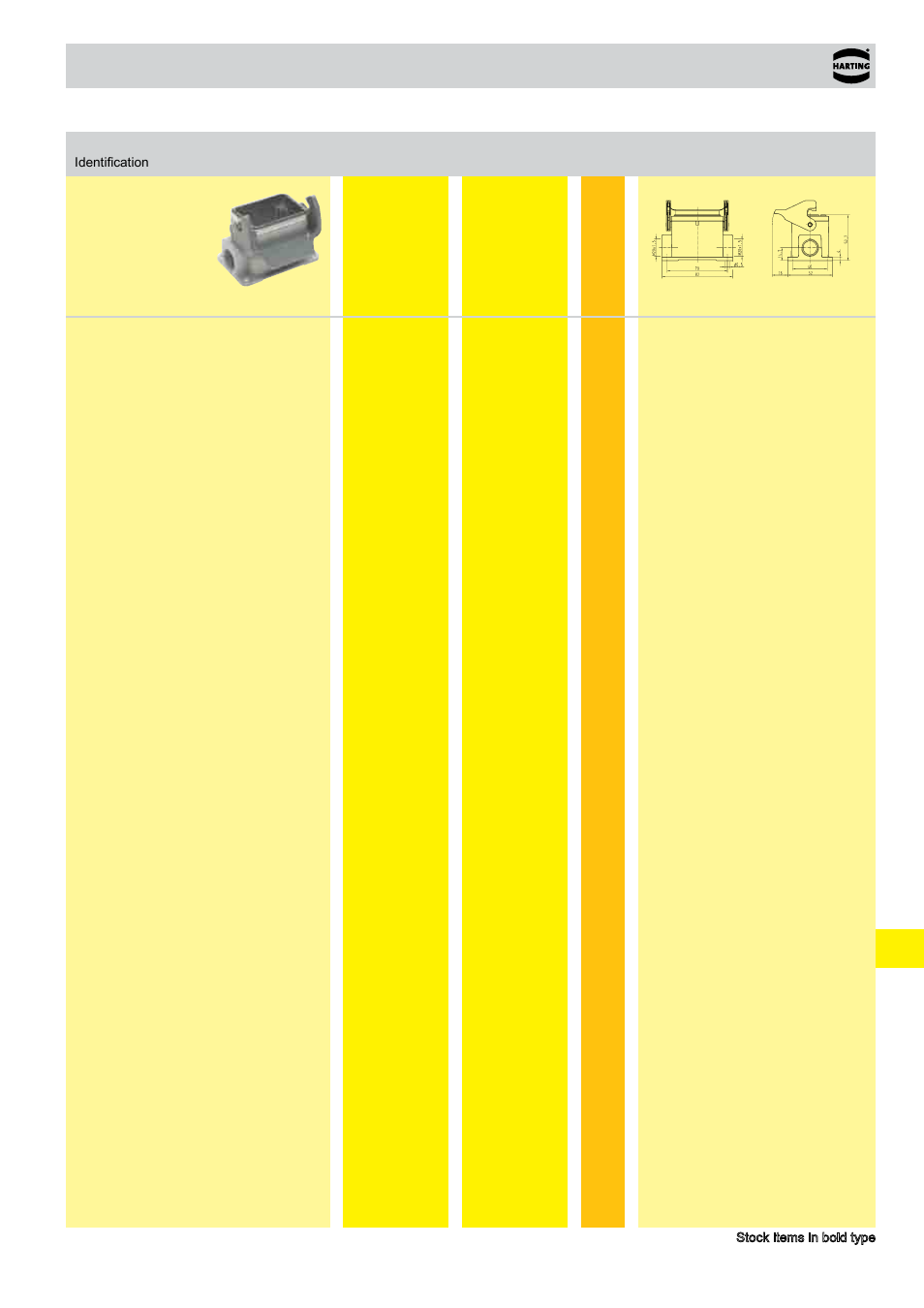 Hoods/housings han, Emc/b, Size 6 b | Northern Connectors Harting HAN Industrial Rectangular Connectors User Manual | Page 379 / 536