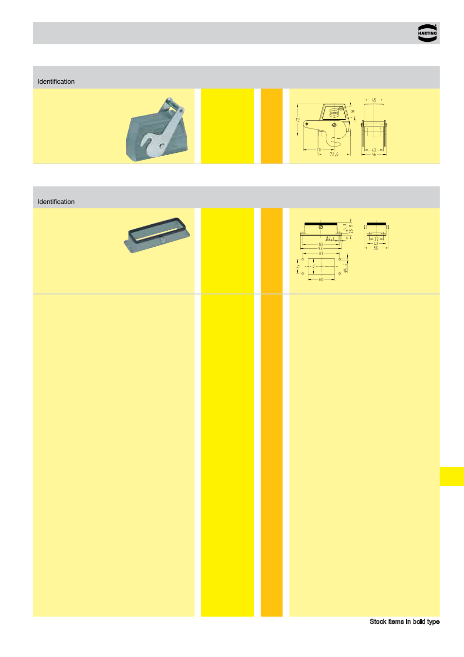 Standard hoods/housings han, Size 10 b | Northern Connectors Harting HAN Industrial Rectangular Connectors User Manual | Page 391 / 536