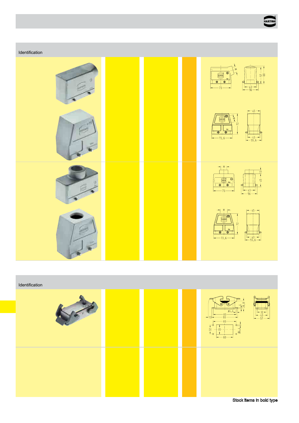 Han® emc/b, Emc/b, Hoods/housings han | Size 10 b | Northern Connectors Harting HAN Industrial Rectangular Connectors User Manual | Page 398 / 536