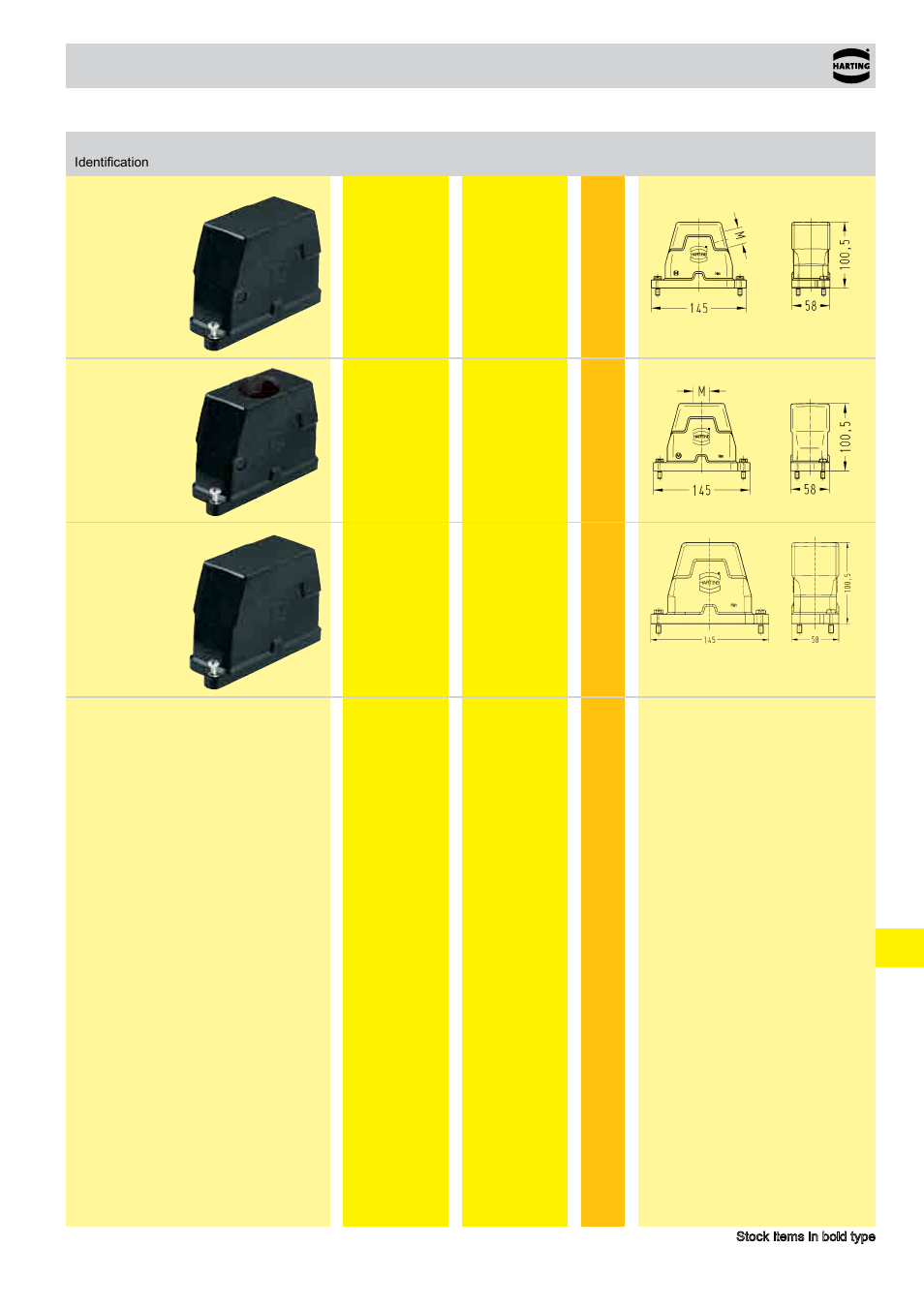 Han® hpr, Hoods/housings han, Size 10 b | Northern Connectors Harting HAN Industrial Rectangular Connectors User Manual | Page 401 / 536