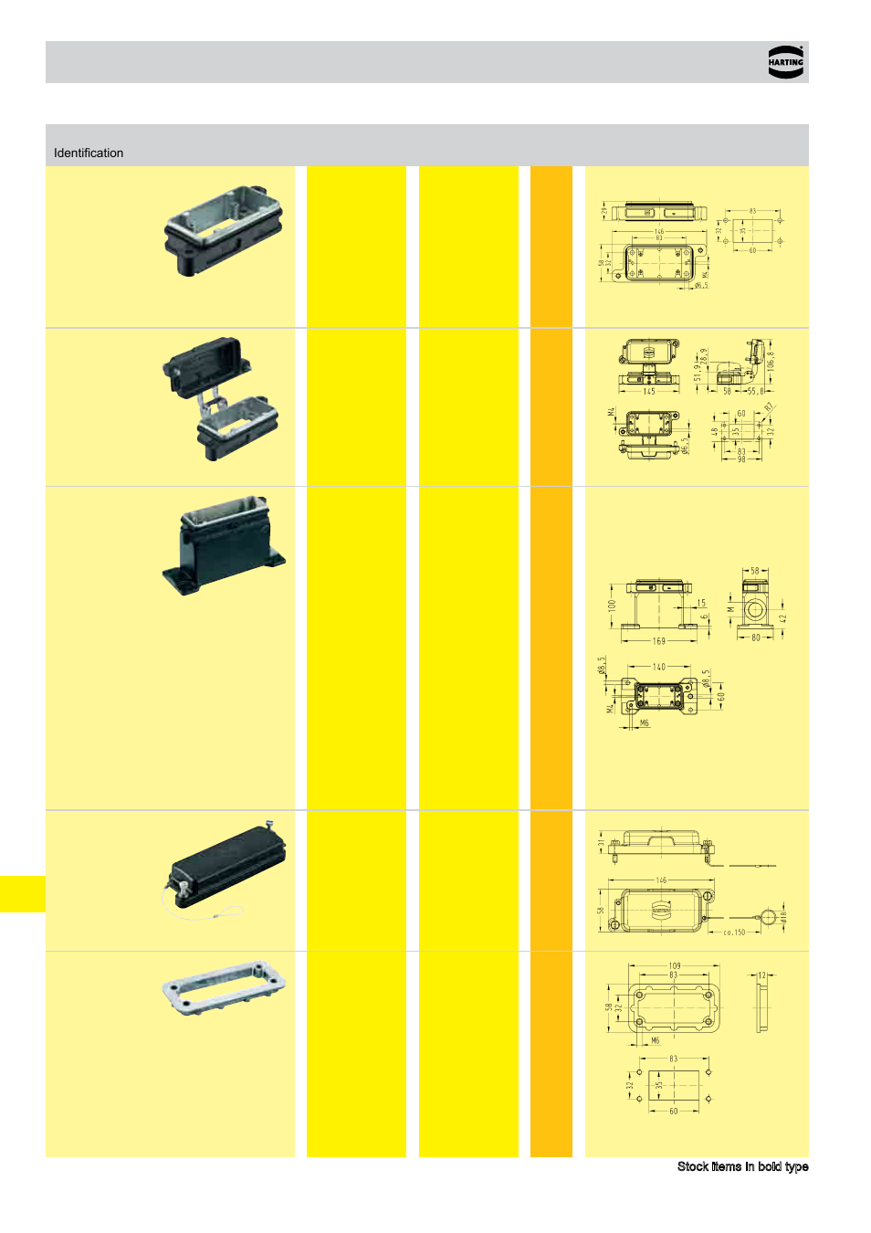 Hoods/housings han, Size 10 b | Northern Connectors Harting HAN Industrial Rectangular Connectors User Manual | Page 402 / 536