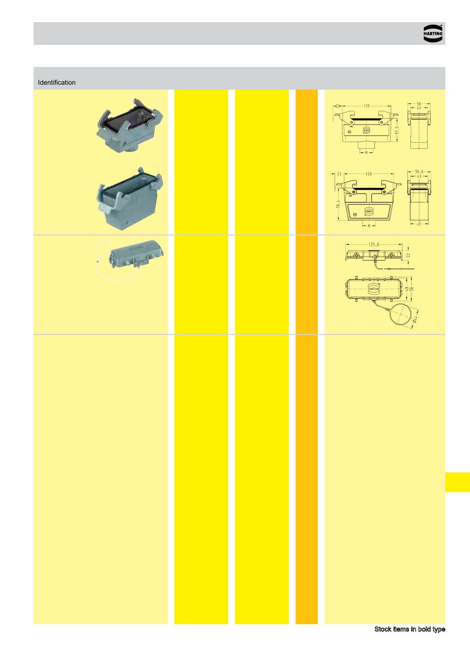 Standard hoods/housings han, Size 24 b | Northern Connectors Harting HAN Industrial Rectangular Connectors User Manual | Page 429 / 536