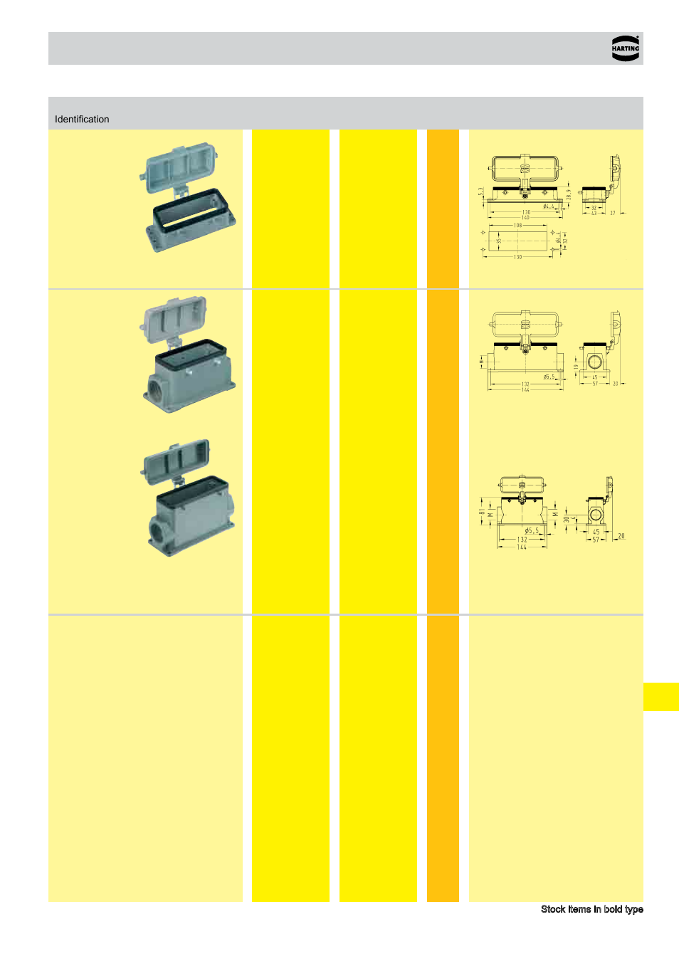 Standard hoods/housings han, Size 24 b | Northern Connectors Harting HAN Industrial Rectangular Connectors User Manual | Page 435 / 536