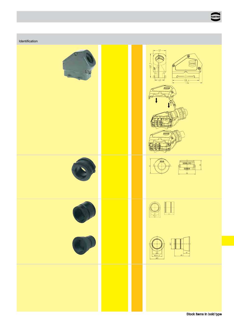 Han® easy hood, Easy hood, Hoods/housings han | Size 24 b | Northern Connectors Harting HAN Industrial Rectangular Connectors User Manual | Page 437 / 536