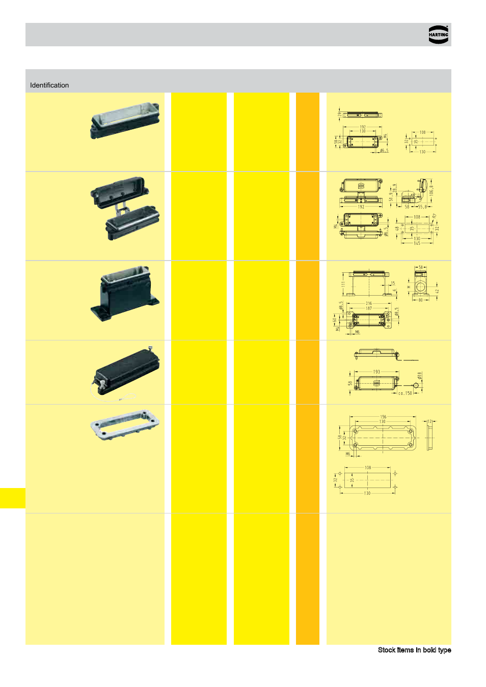 Hoods/housings han, Size 24 b | Northern Connectors Harting HAN Industrial Rectangular Connectors User Manual | Page 444 / 536