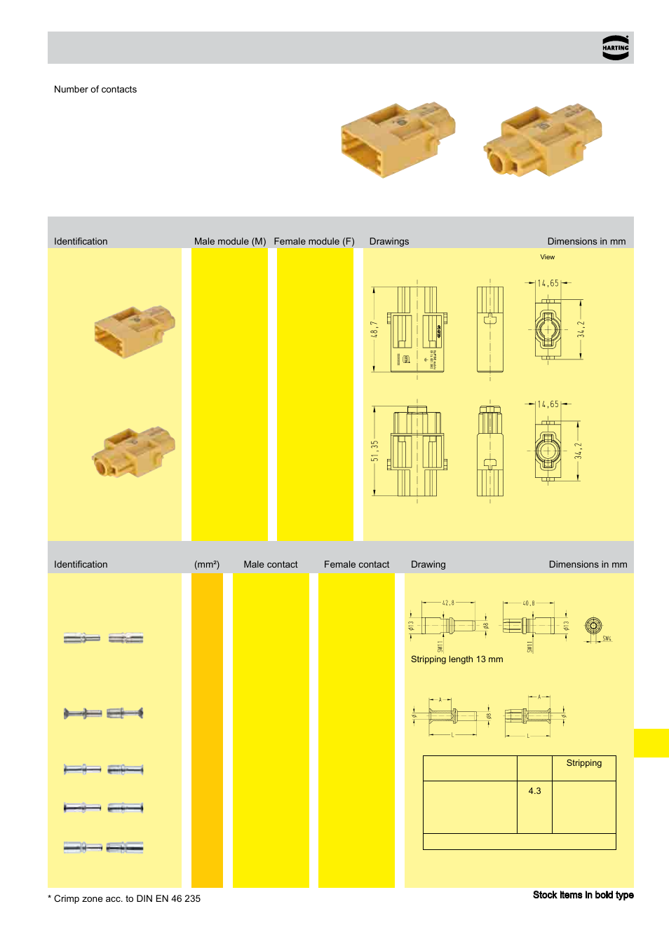 Mateable potential equalization | Northern Connectors Harting HAN Industrial Rectangular Connectors User Manual | Page 459 / 536